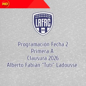 Segunda Fecha Torneo Clausura LRFRC