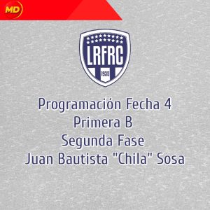 Cuarta Fecha, Primera B LRFRC