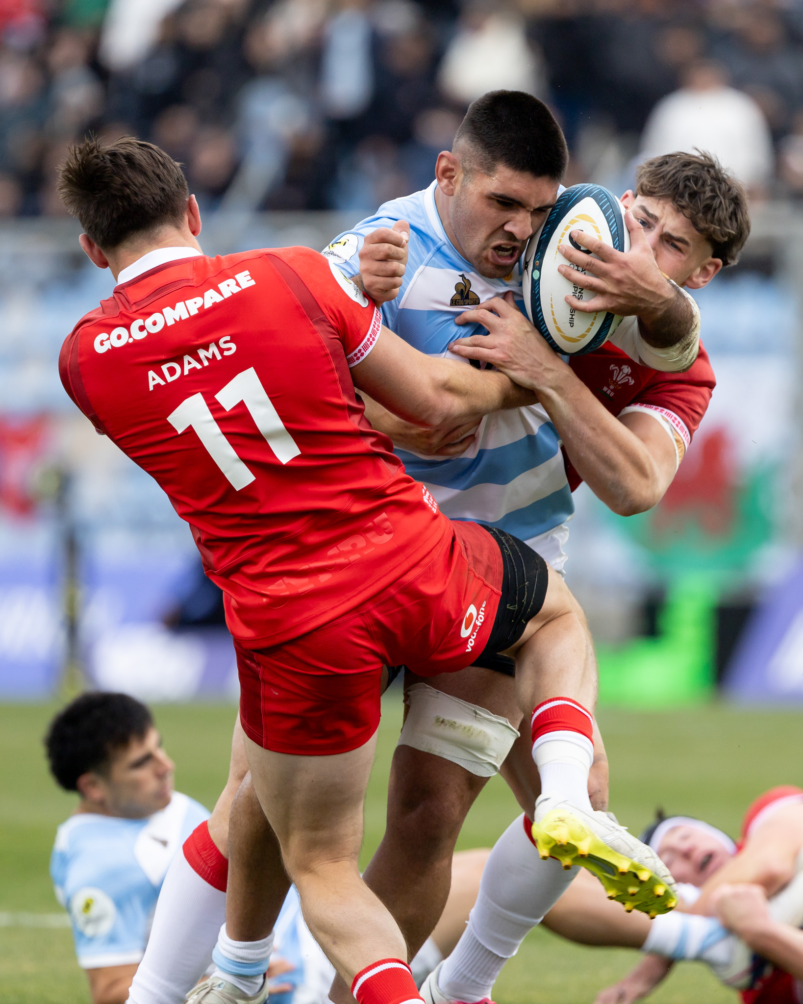 SaveClip.App_744782893_1628733022591733_7433194634236410108_n Los Pumas v Wales,
Estadio San Juan del Bicentenario, San Juan, Argentina.
Foto: Juan Gasparini / Gaspafotos / Prensa UAR