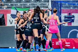 Las Leonas volvieron a rugir y Victoria Miranda sumó minutos en el triunfo ante Alemania