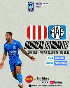 ESTUDIANTES DE VISITANTE ANTE EL GUAPO